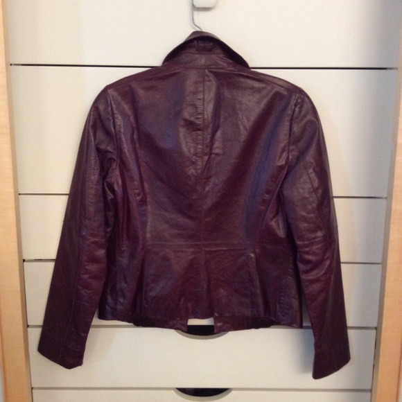 Ann Taylor leather jacket - Picture 6 of 7